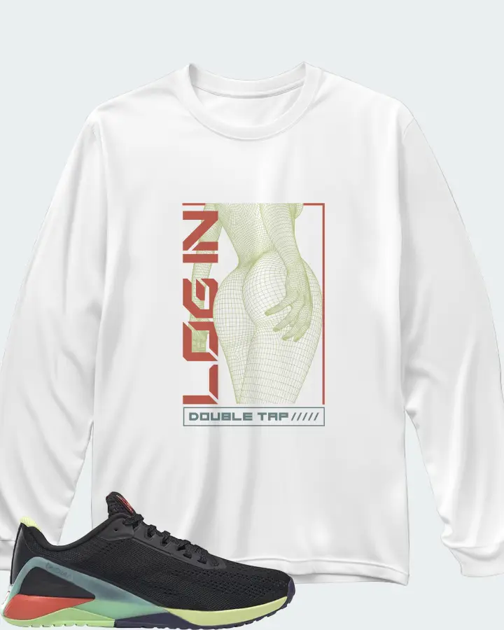 Long Sleeve T-Shirt in White