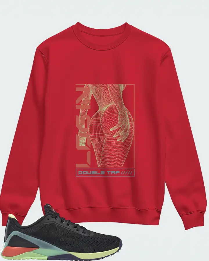 Sweatshirt in Red