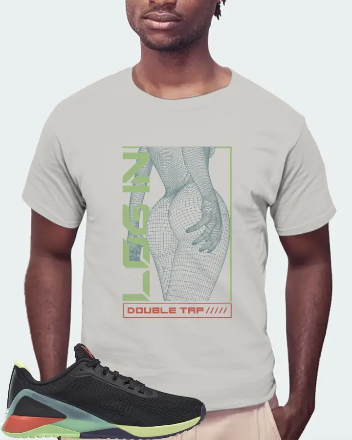 Reebok Nano X1 Sneaker Matching Grey T-Shirt (LOGIN) - View 4