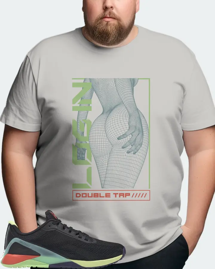 Reebok Nano X1 Sneaker Matching Grey T-Shirt (LOGIN) - View 8