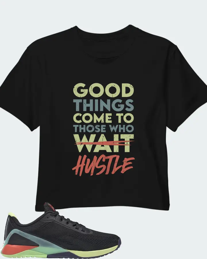 Reebok Nano X1 Sneaker Matching Black Crop Top - Good Things Come