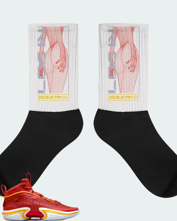 Socks in White
