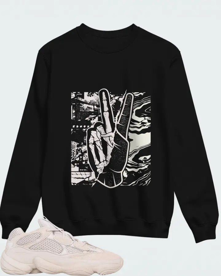 Yeezy 500 Blush Matching Sweatshirt