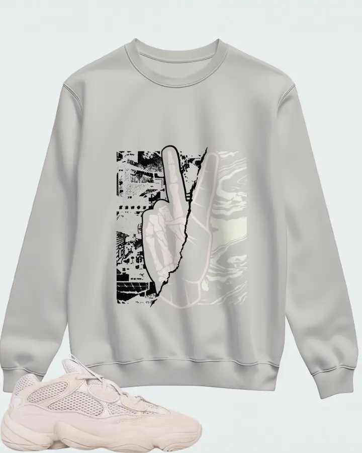 Yeezy 500 Blush Matching Sweatshirt