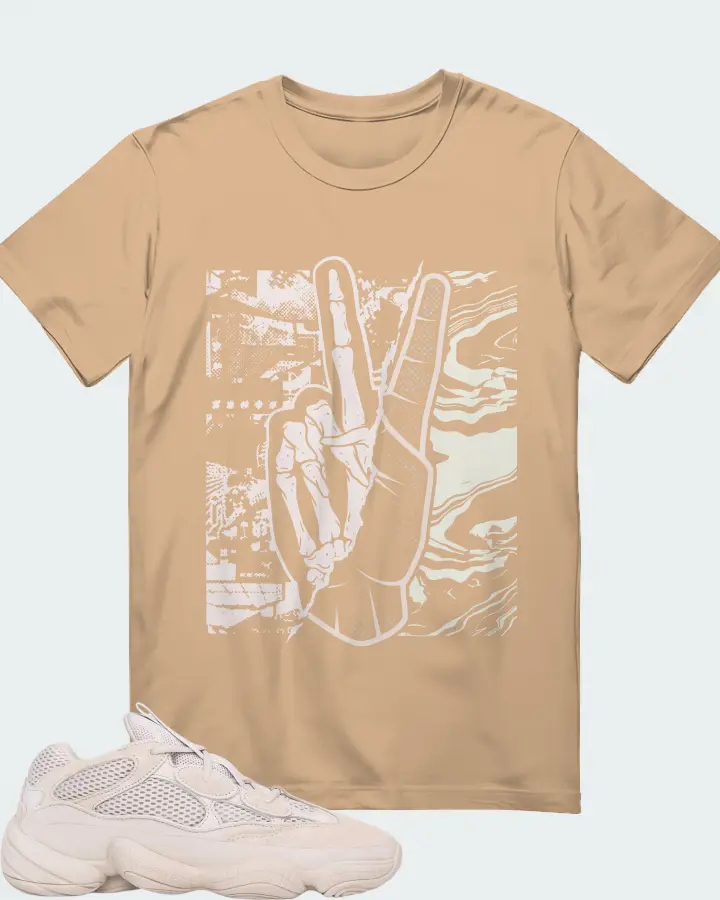 Yeezy 500 Blush Matching T-Shirt