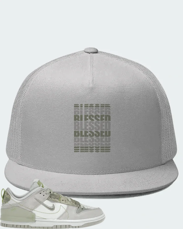 Nike Dunk Low Disrupt 2 Sneaker Matching White Hat - BLESSED Many Times