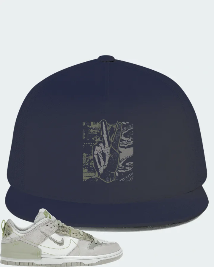 Nike Dunk Low Disrupt 2 Sneaker Matching Navy Hat - Peace of mind