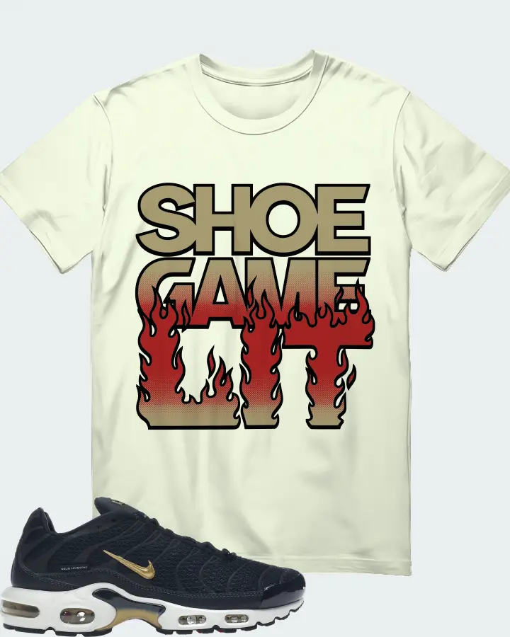 Nike Air Max Plus Sneaker Matching Citron Gildan T-Shirt - Shoe Game Lit Refreshed