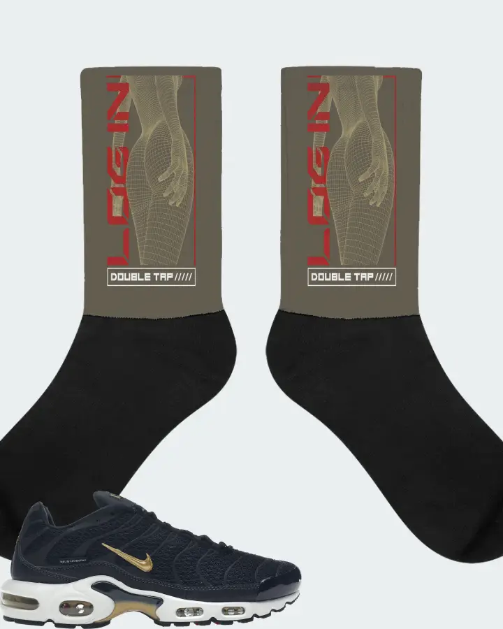 Socks in Army Green