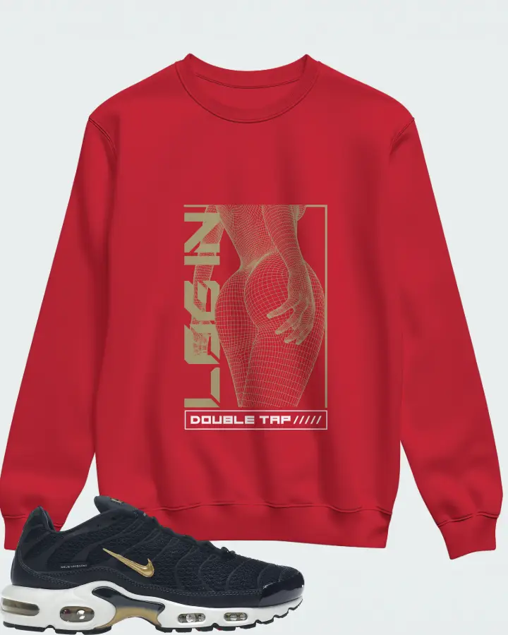 Sweatshirt in Red