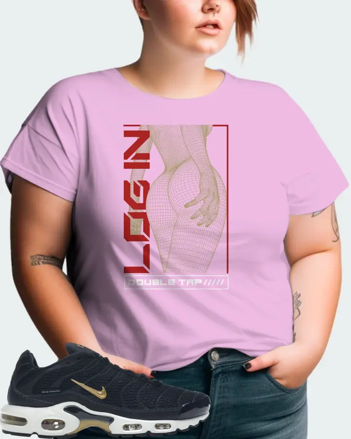 Nike Air Max Plus Sneaker Matching Lilac T-Shirt (LOGIN) - View 11