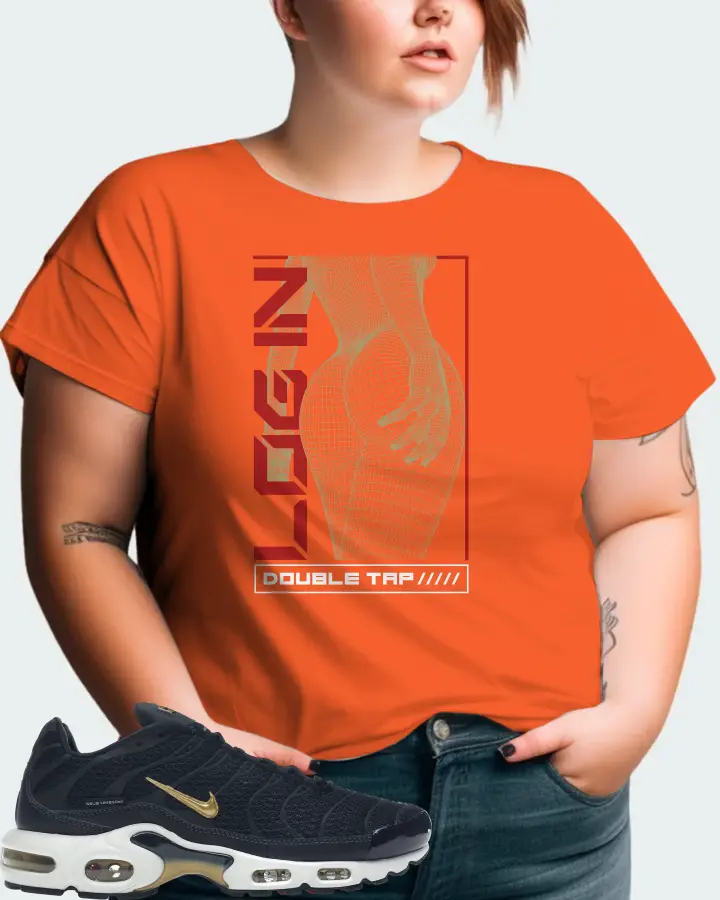 Nike Air Max Plus Sneaker Matching Orange Gildan T-Shirt (LOGIN) - View 11