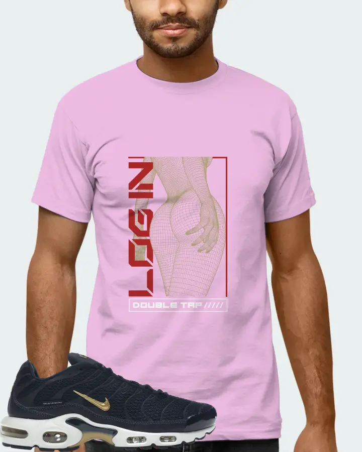 Nike Air Max Plus Sneaker Matching Lilac T-Shirt (LOGIN) - View 6