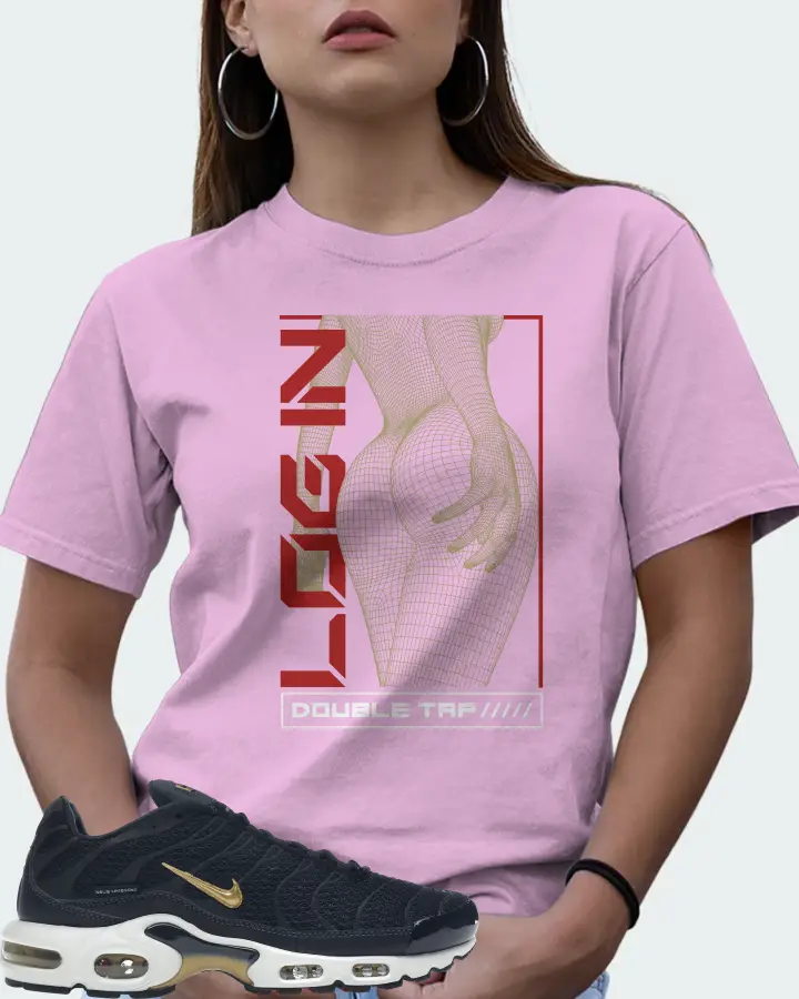 Nike Air Max Plus Sneaker Matching Lilac T-Shirt (LOGIN) - View 7