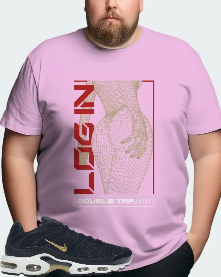 Nike Air Max Plus Sneaker Matching Lilac T-Shirt (LOGIN) - View 8