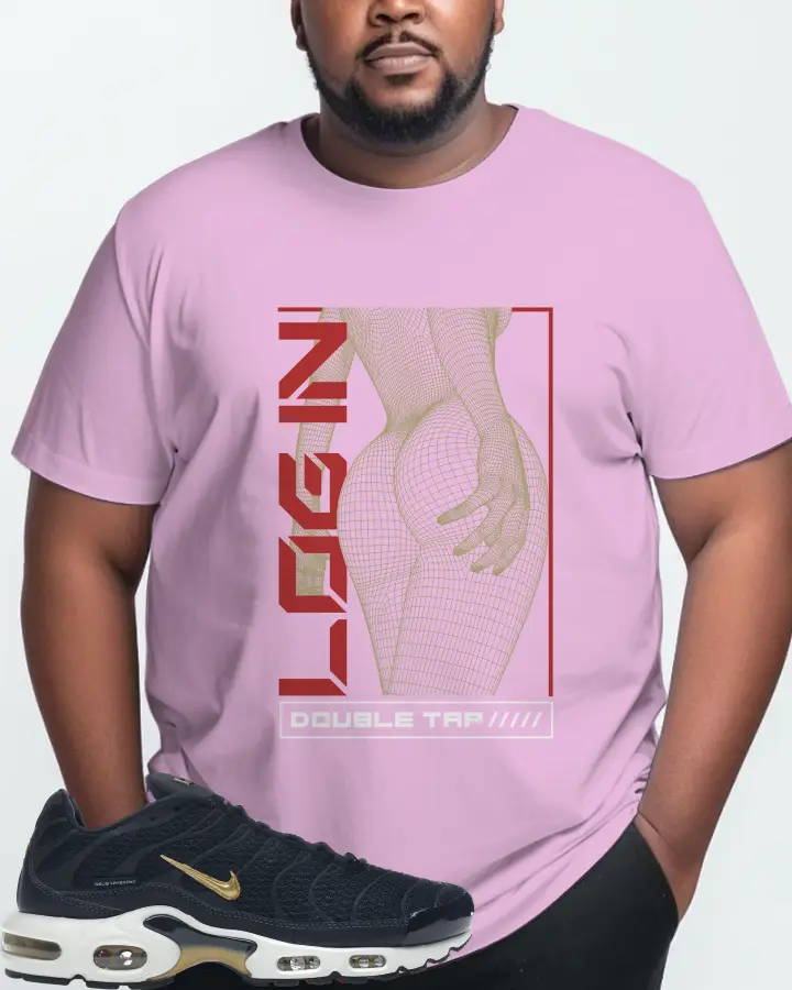 Nike Air Max Plus Sneaker Matching Lilac T-Shirt (LOGIN) - View 10