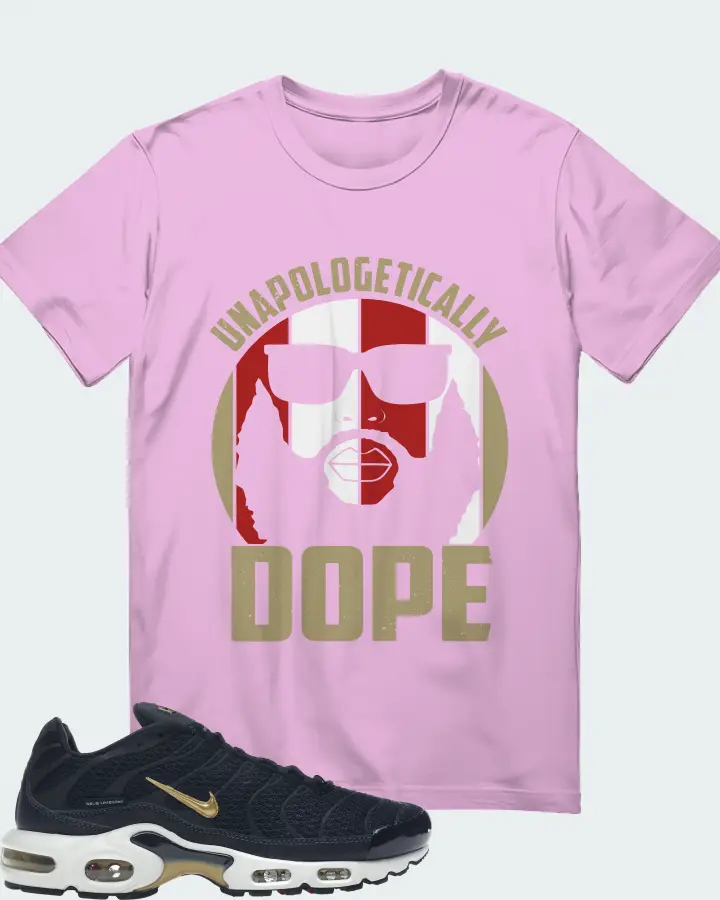 Nike Air Max Plus Sneaker Matching Lilac T-Shirt - UNAPOLOGETICALLY DOPE Man