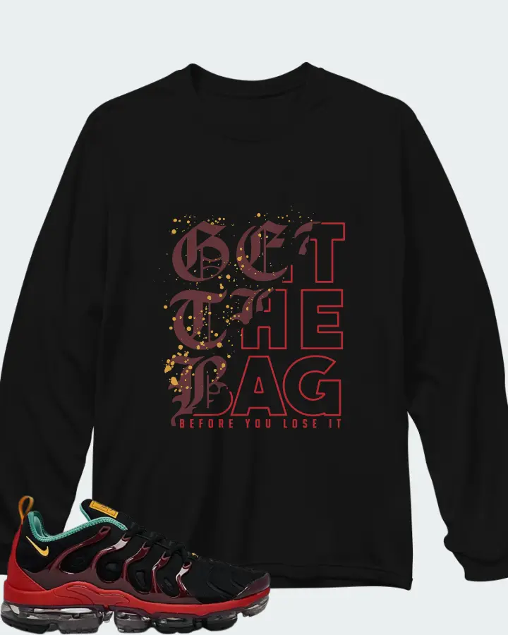 Nike Air VaporMax Plus Full Spec Stained Glass Matching Long Sleeve T-Shirt