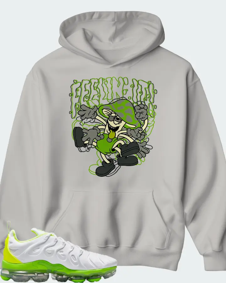 Nike Air VaporMax Plus Tennis Ball Matching Hoodie