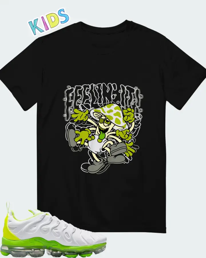 Nike Air VaporMax Plus Tennis Ball Matching Kid's T-Shirt