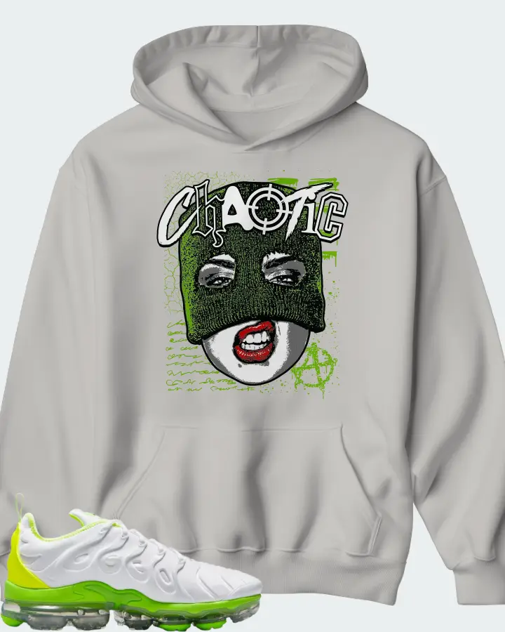 Nike Air VaporMax Plus Tennis Ball Matching Hoodie