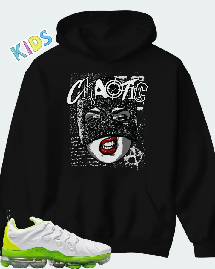 Nike Air VaporMax Plus Tennis Ball Matching Kid's Hoodie