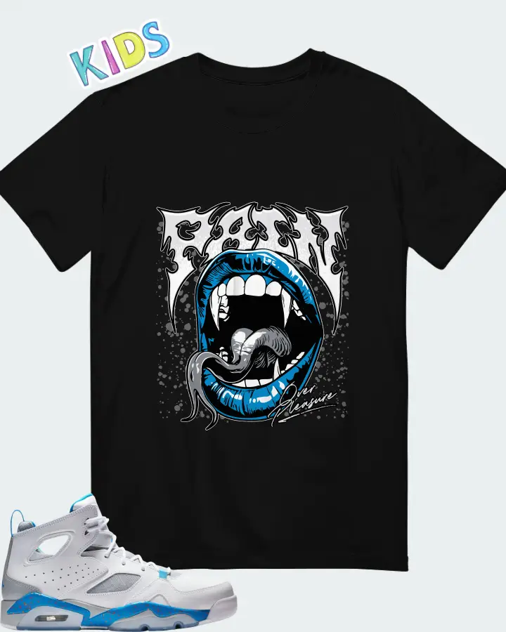 Air Jordan Flight Club 91 Wolf Grey Matching Kid's T-Shirt