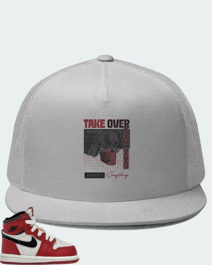 Jordan 1 Retro High OG Sneaker Matching White Hat - Take Over