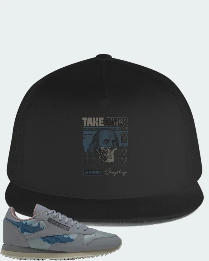 Reebok Classic Leather Ripple Sneaker Matching Black Hat - Take Over
