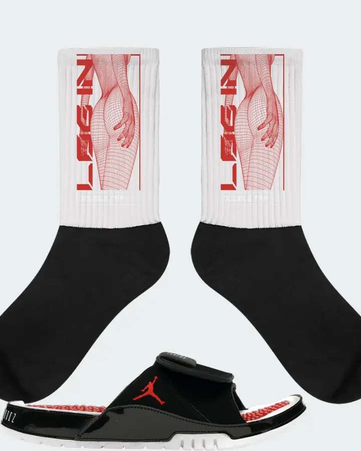Socks in White