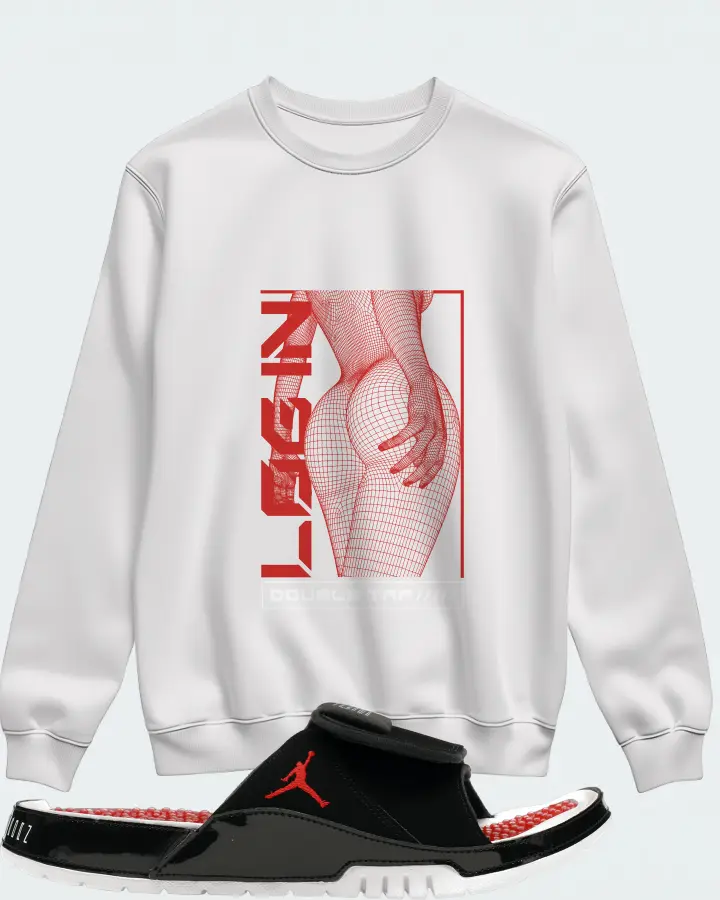 Sweatshirt in White