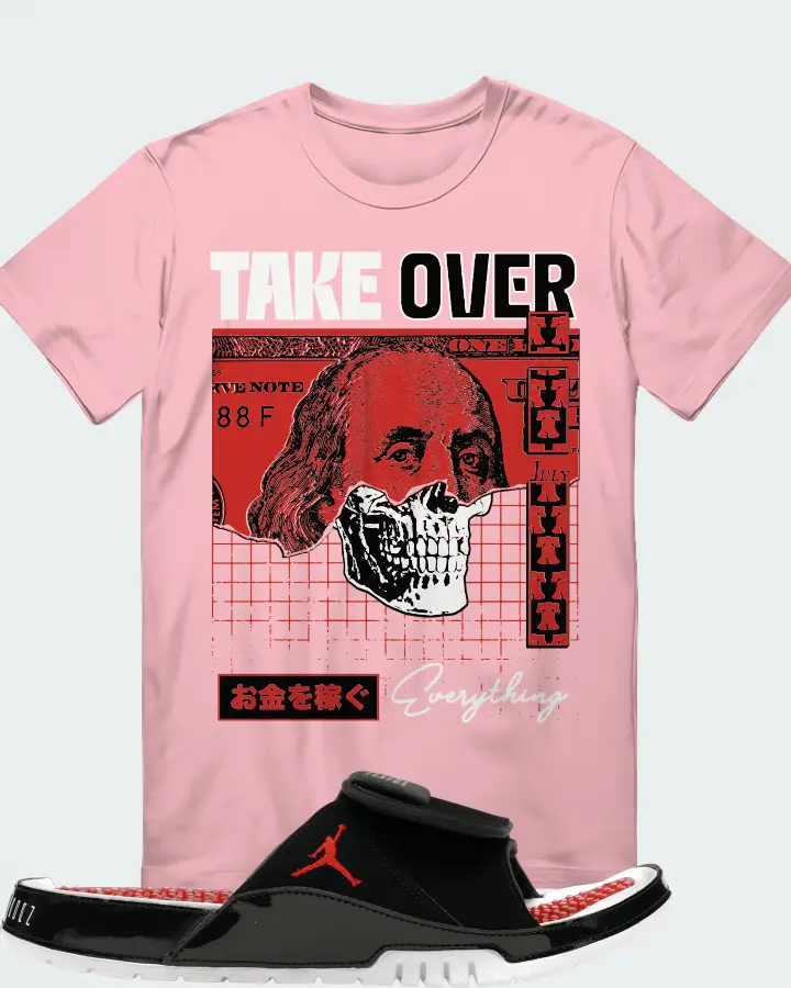 Jordan Hydro 11 Sneaker Matching Pink T-Shirt - Take Over
