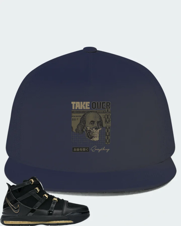 Nike LeBron 3 Sneaker Matching Navy Hat - Take Over