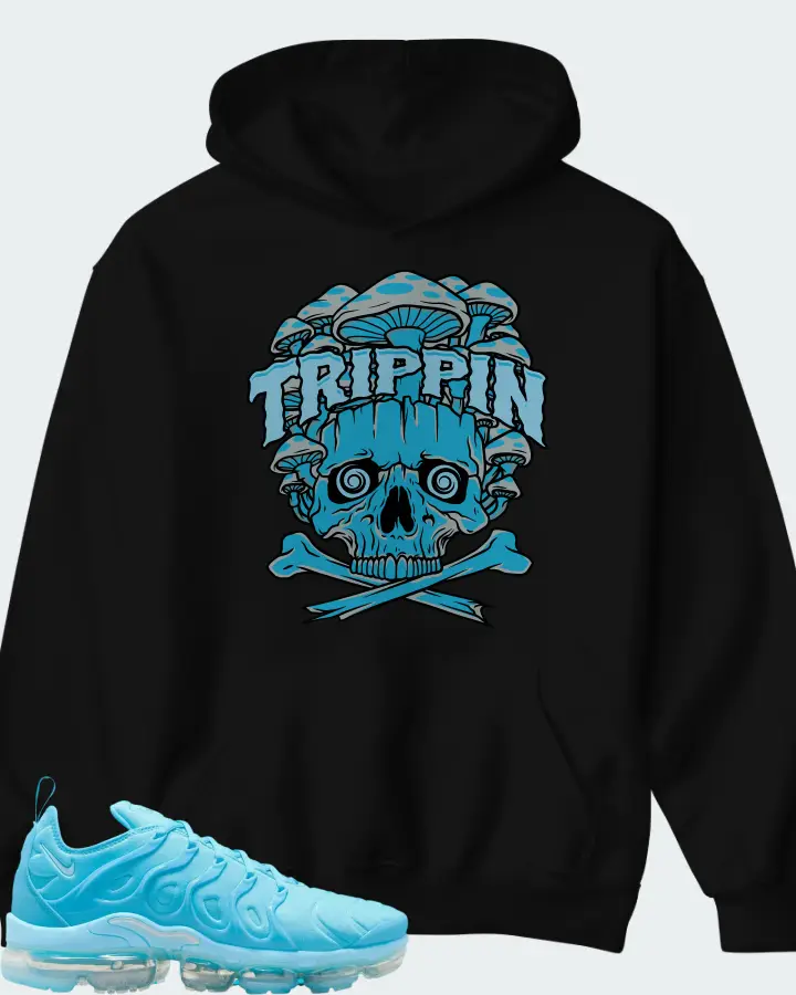 Nike Air VaporMax Plus University Blue Matching Hoodie
