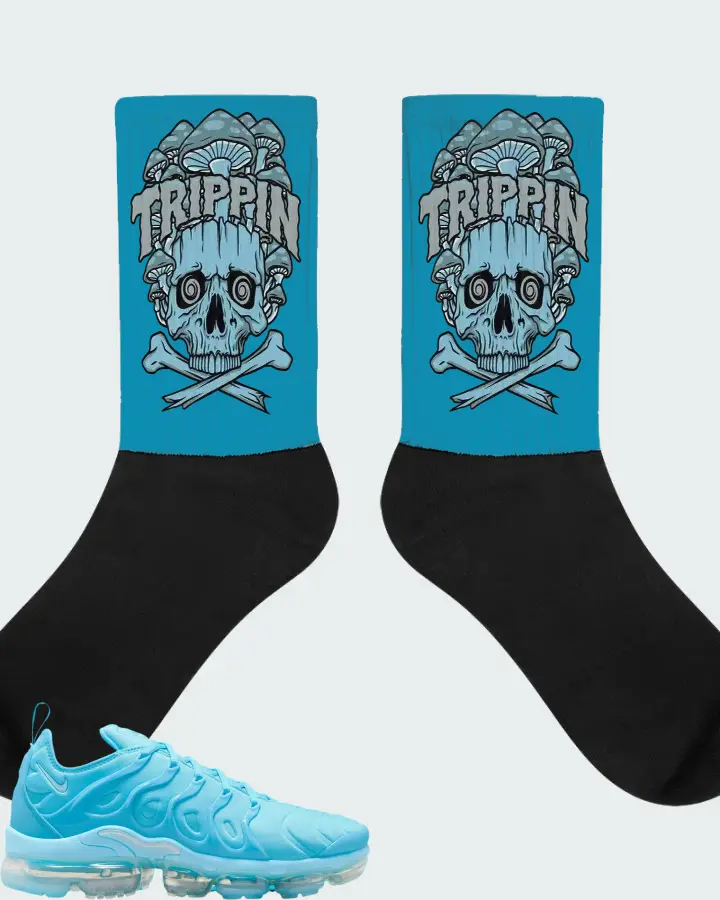 Nike Air VaporMax Plus University Blue Matching Socks