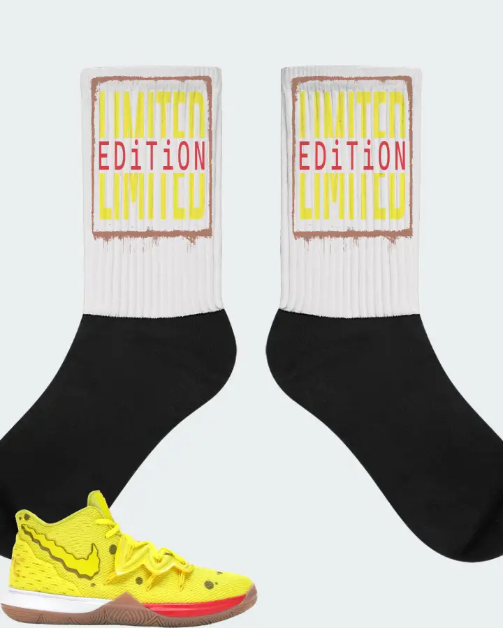 Nike Kyrie 5 Sneaker Matching White Socks - LIMITED EDITION