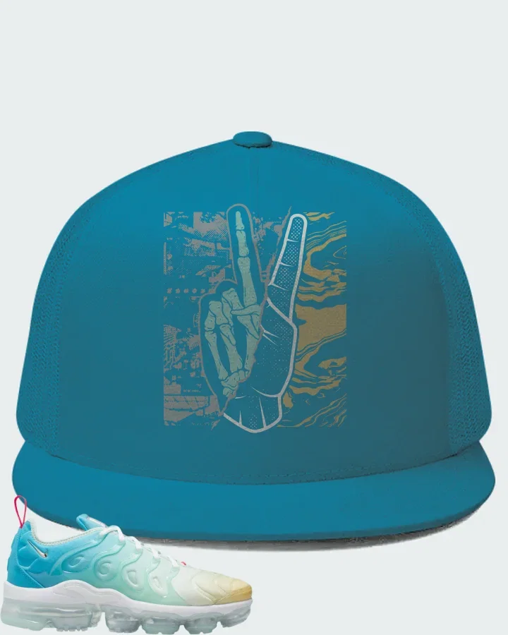 Nike Air VaporMax Plus Mint Foam Laser Blue (Women's) Matching Hat