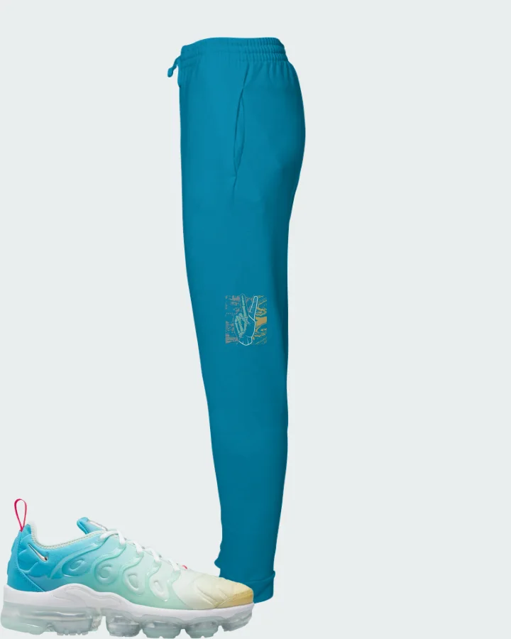 Nike Air VaporMax Plus Mint Foam Laser Blue (Women's) Matching Joggers