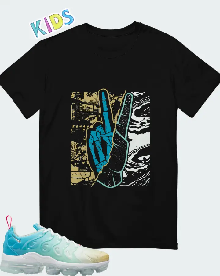 Nike Air VaporMax Plus Mint Foam Laser Blue (Women's) Matching Kid's T-Shirt
