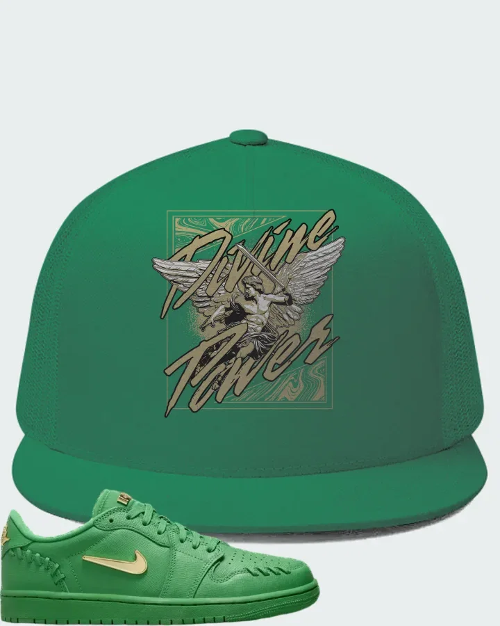 Wmns Air Jordan 1 Low Method of Make Lucky Green Matching Hat