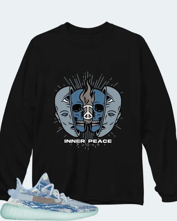 adidas Yeezy Boost 350 V2 Matching Long Sleeve T-Shirt