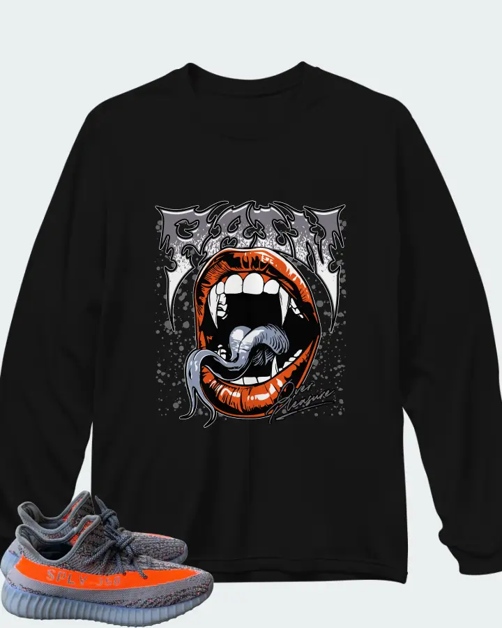 Adidas Yeezy Boost 350 V2 Beluga Reflective Matching Long Sleeve T-Shirt