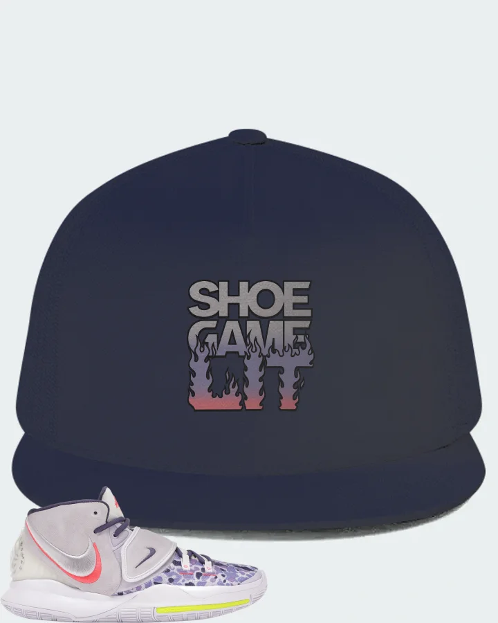 Nike Kyrie 6 Sneaker Matching Navy Hat - Shoe Game Lit Refreshed
