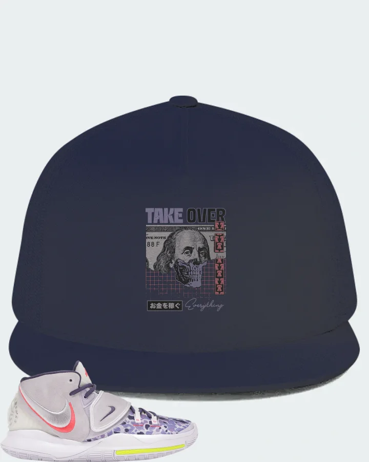 Nike Kyrie 6 Sneaker Matching Navy Hat - Take Over