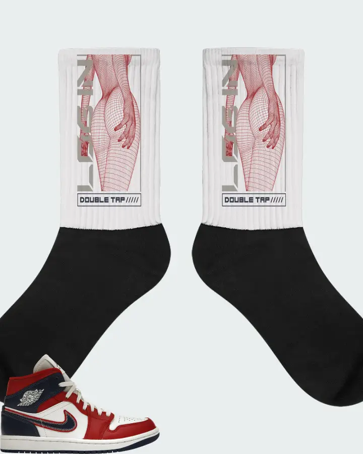 Socks in White