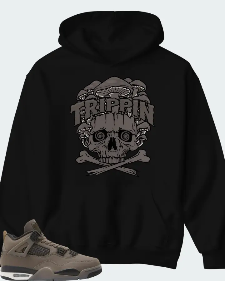 Air Jordan 4 Retro Cave Stone  Matching Hoodie