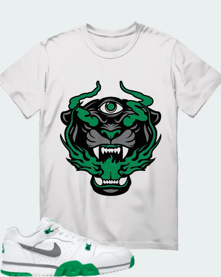 Nike Air Cross Trainer Low Lucky Green Matching T-Shirt
