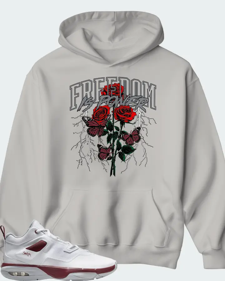 Jordan Stay Loyal 3 White Wolf Grey Team Red Matching Hoodie