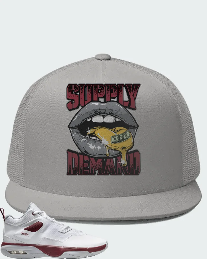 Jordan Stay Loyal 3 White Wolf Grey Team Red Matching Hat