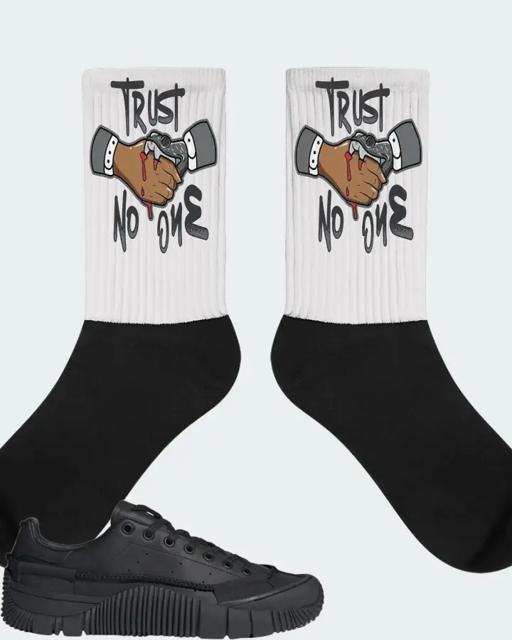 adidas Scuba Stan Sneaker Matching White Socks - Trust No One